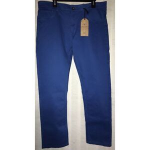 NWT Across The Pond Mens Jeans 38 X 30 Slim Fit‎ Stretch Classic Blue Pants